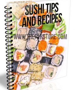 sushi tips and recipes plr report