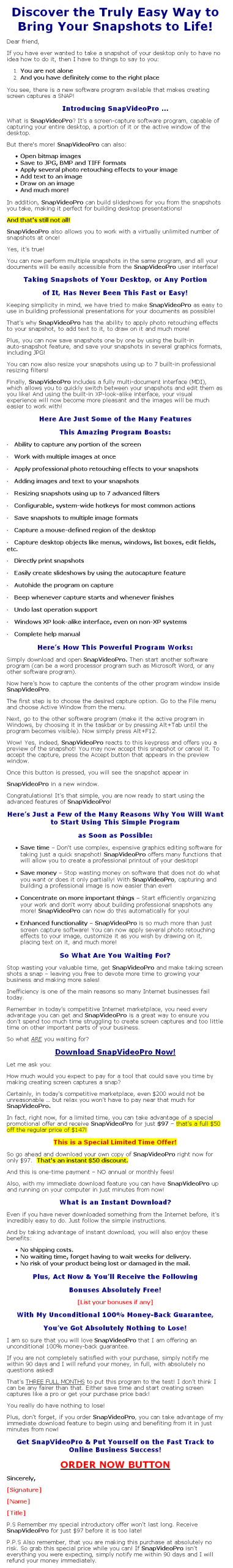 Snap Video Pro PLR - Image 3