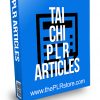 Tai Chi Articles PLR