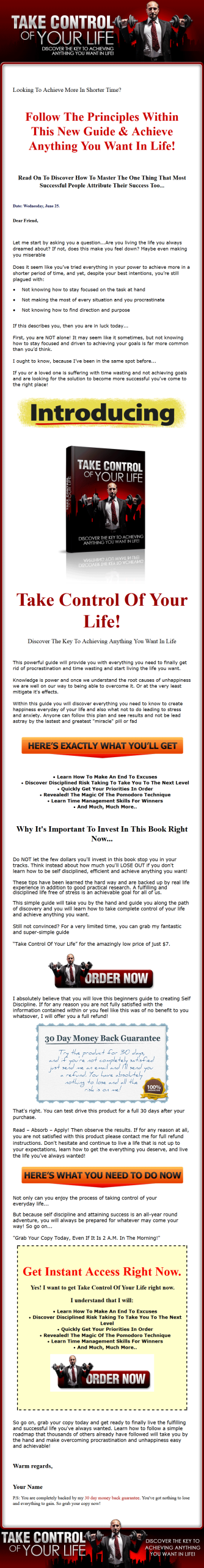 Take Control of Your Life MRR Deluxe Package - Image 2