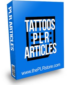 Tattoos PLR Articles