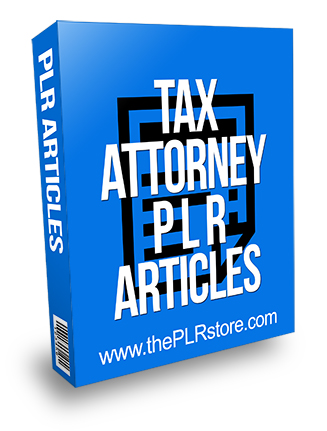 Tax Attorney PLR Articles