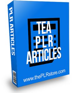 Tea PLR Articles