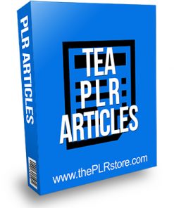 Tea PLR Articles