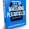 teeth whitening plr articles