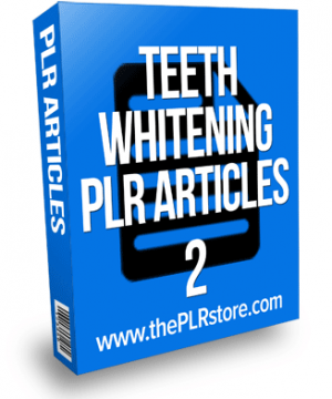 teeth whitening plr articles 2
