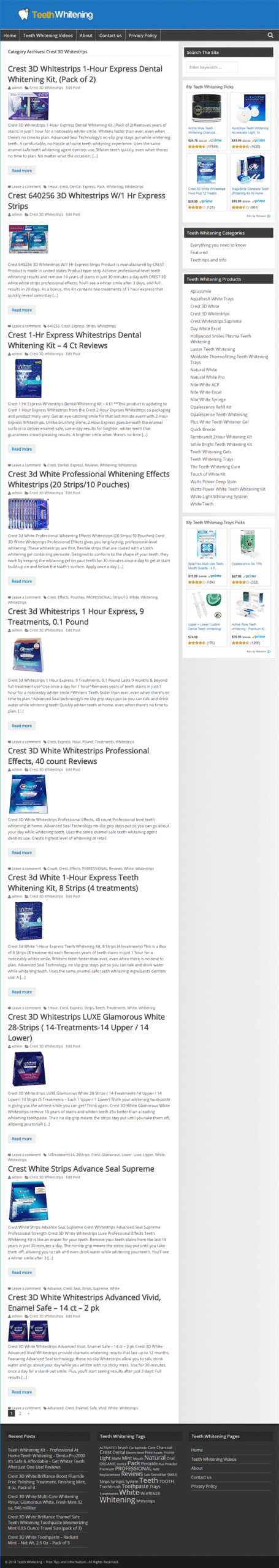 Teeth Whitening PLR Website and Amazon Store - Image 4