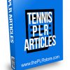 Tennis PLR Articles