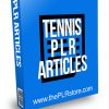 Tennis PLR Articles