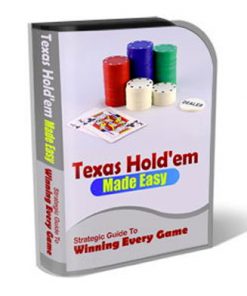 Texas Holdem PLR Template Landing Page