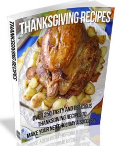 thanksgiving recipes plr ebook