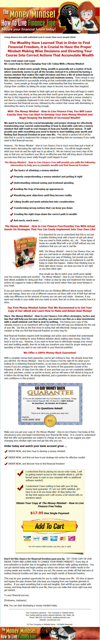 The Money Mindset MRR Ebook - Image 2