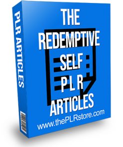 The Redemptive Self PLR Articles