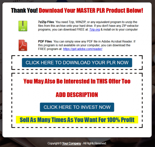 The Self Improvement Handbook PLR Ebook