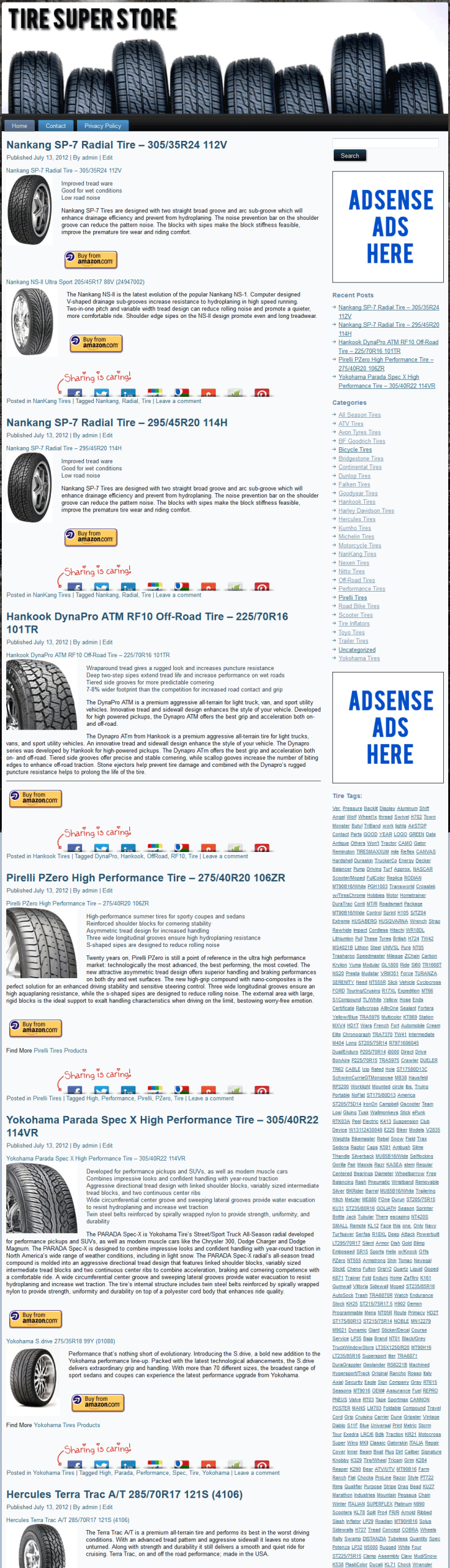 Tire Store PLR Amazon Turnkey Website - Image 2