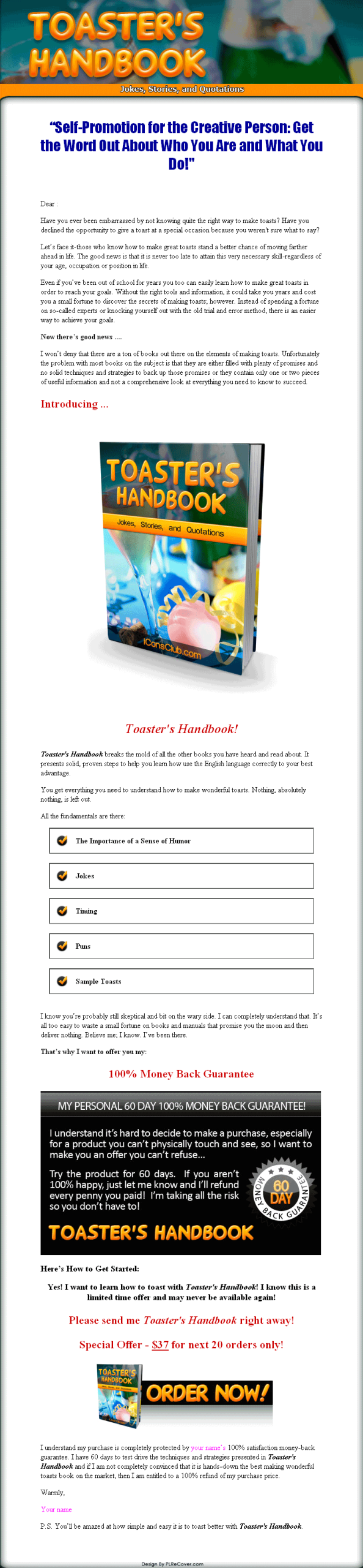 Toasters Handbook PLR Ebook - Image 2