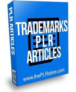 Trademarks PLR Articles