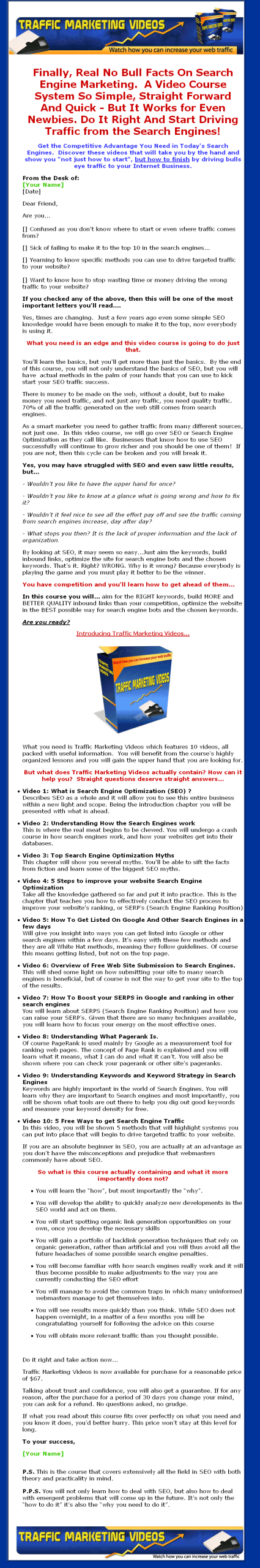 Search Engine Optimization PLR Video Series (10) - Image 2