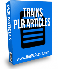 trains plr articles