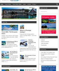 Travel PLR Website