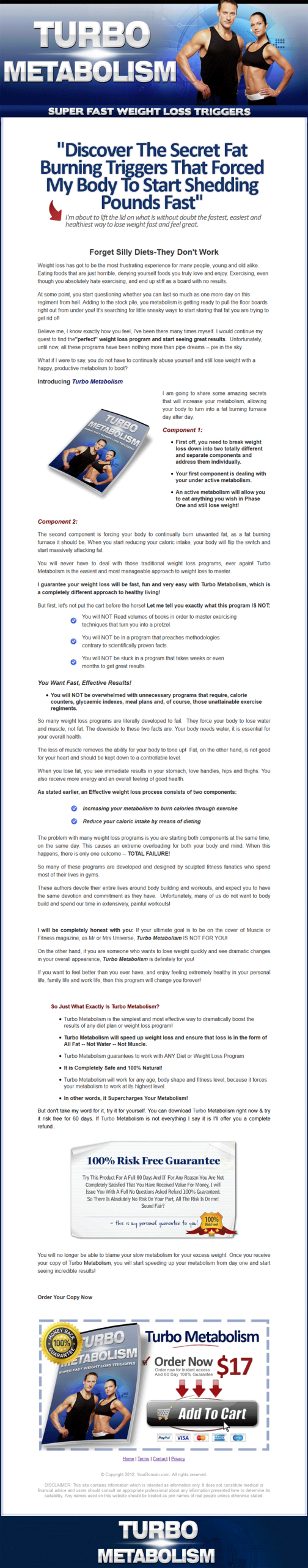 Turbo Metabolism MRR Ebook Package - Image 2