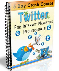 twitter crash course plr autoresponder messages