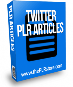 twitter plr articles