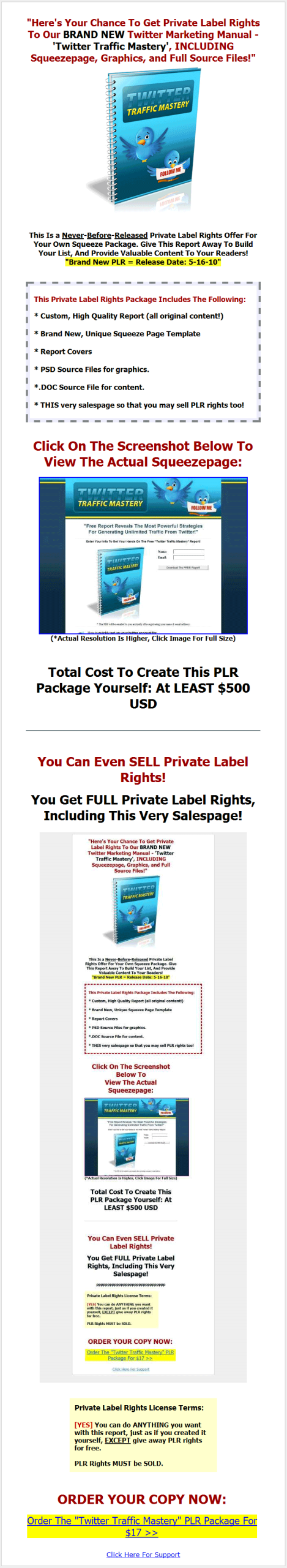 Twitter Traffic Mastery PLR Ebook - Image 2