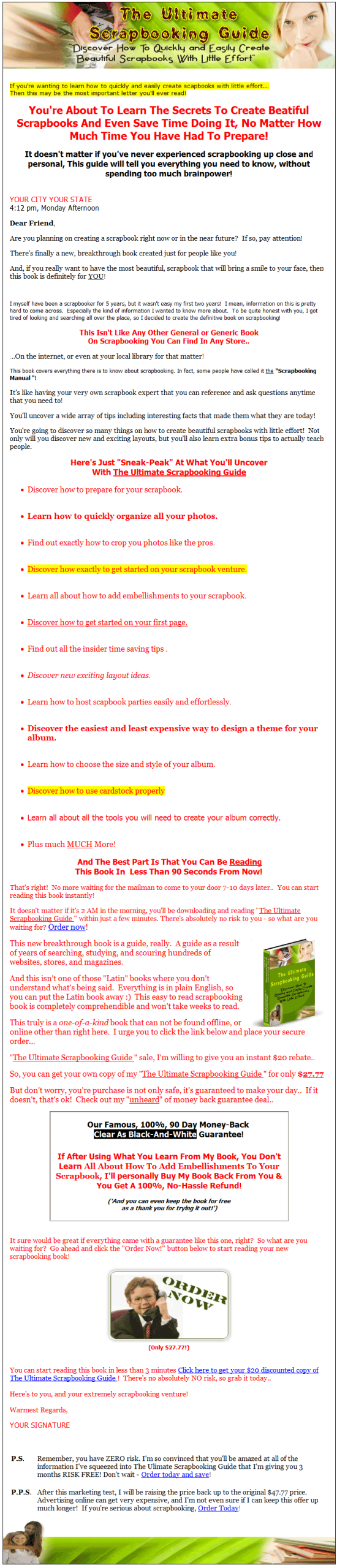 The Ultimate Scrapbooking Guide PLR (Updated) - Image 2