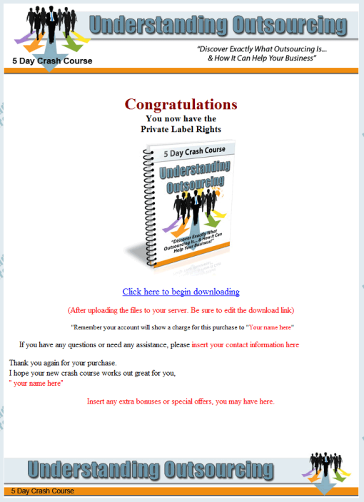 Understanding Outsourcing PLR Autoresponder Messages – Reseller | The ...