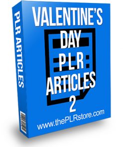 Valentines Day PLR Articles 2