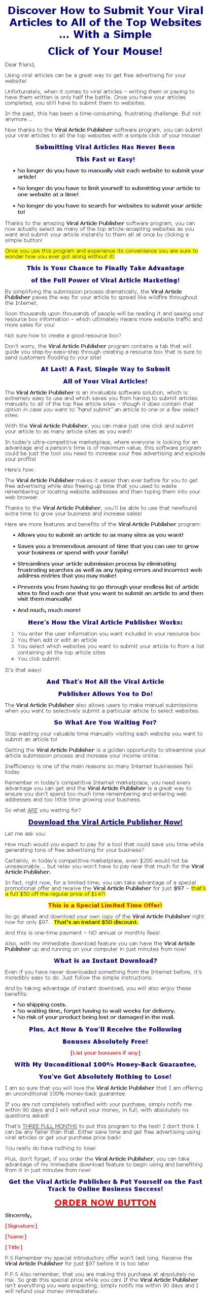 Viral Article Publisher - Article Submitter - Image 3