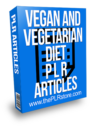 Vegan and Vegetarian Diet PLR Articles