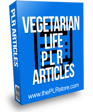 Vegetarian Life PLR Articles