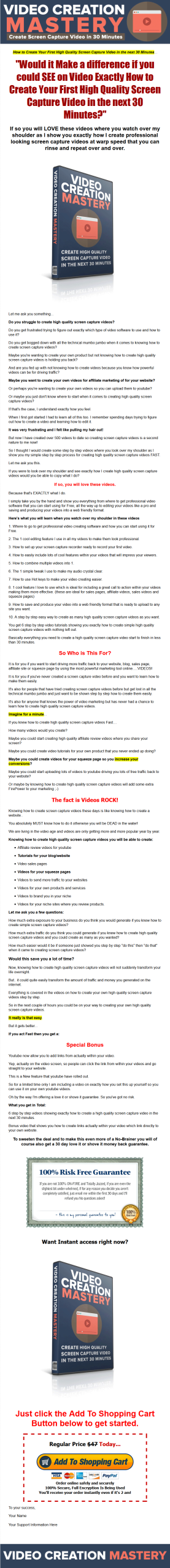 Video Creation Mastery PLR Video Package - Image 2