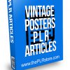Vintage Posters PLR Articles