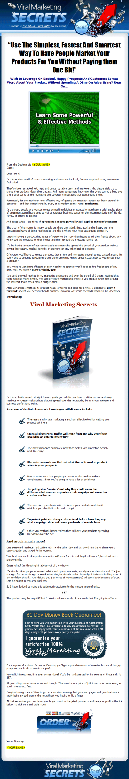 Viral Marketing Secrets MRR Ebook - Image 2