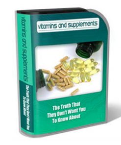 Vitamin Supplements PLR Template