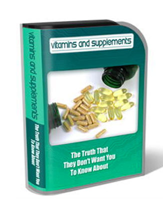 Vitamin Supplements PLR Template