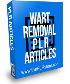 Wart Removal PLR Articles