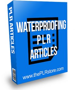 Waterproofing PLR Articles