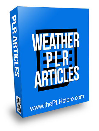 Weather PLR Articles