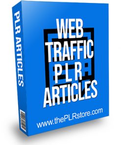 Web Traffic PLR Articles