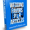 Wedding Favors PLR Articles