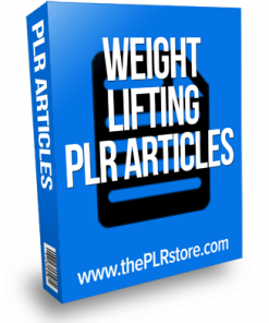 weight lifting plr articles