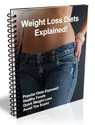 weight loss diets explained plr ebook