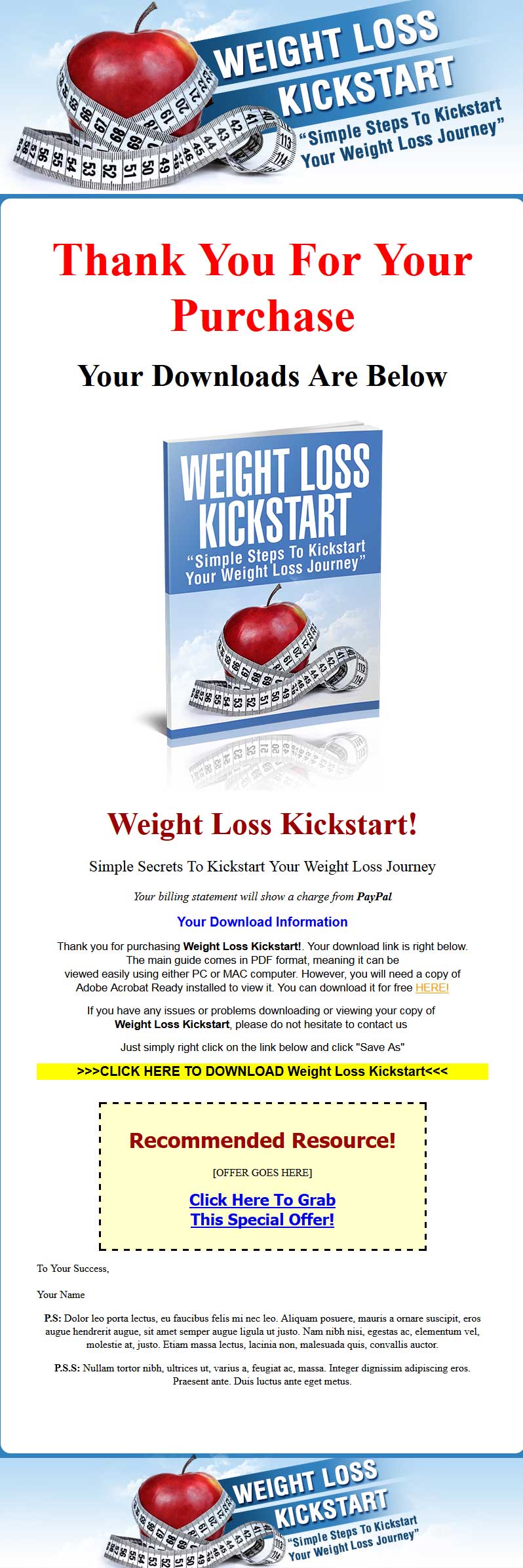 kickstart weight loss kickstart weight loss