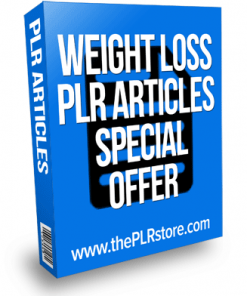 weight loss plr articles wso special offer