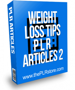 Weight Loss Tips PLR Articles 2