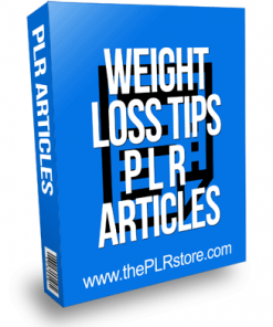 weight loss tips plr articles